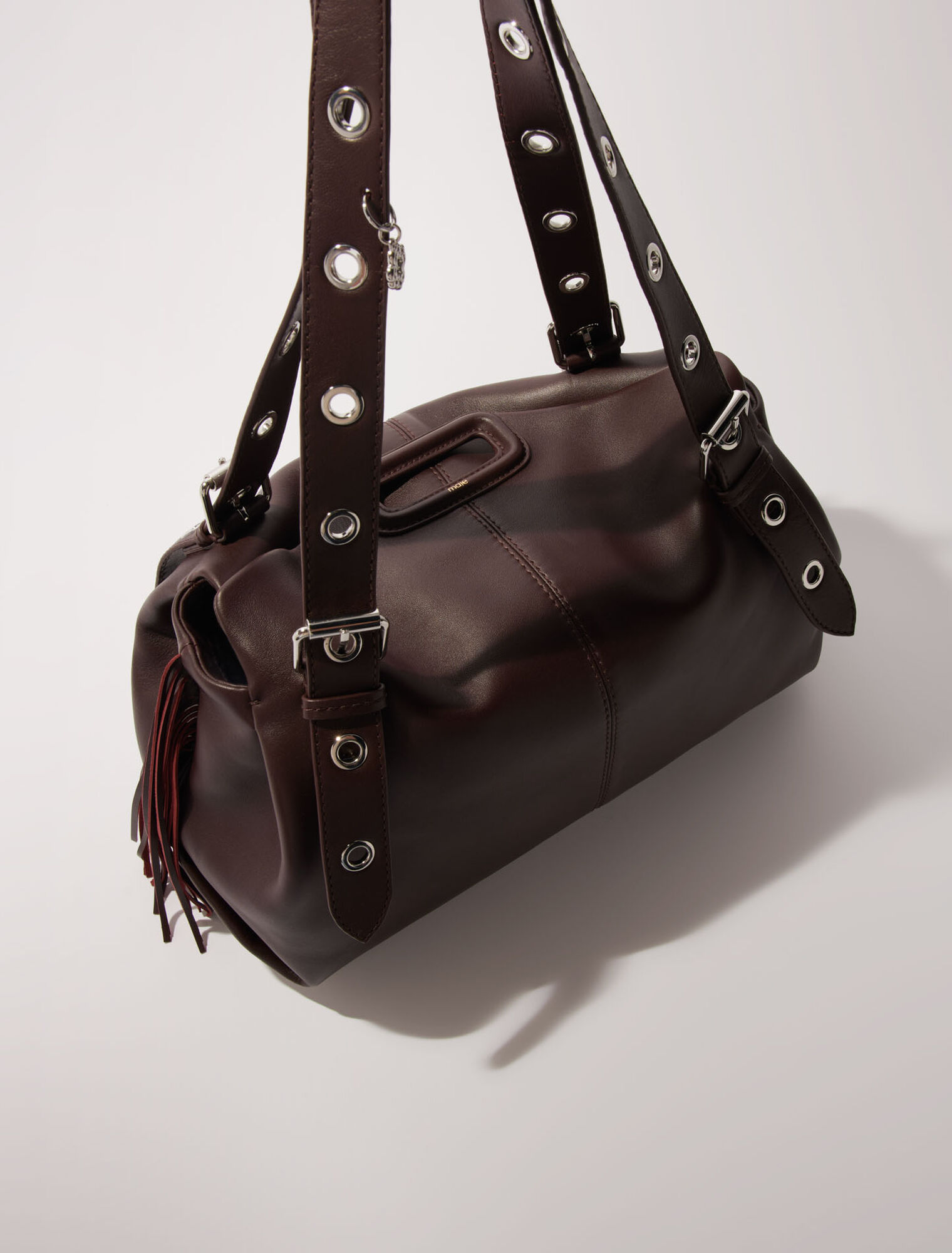 Plain leather Miss M XL bag