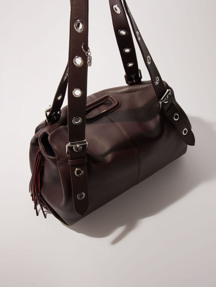 Plain leather Miss M XL bag