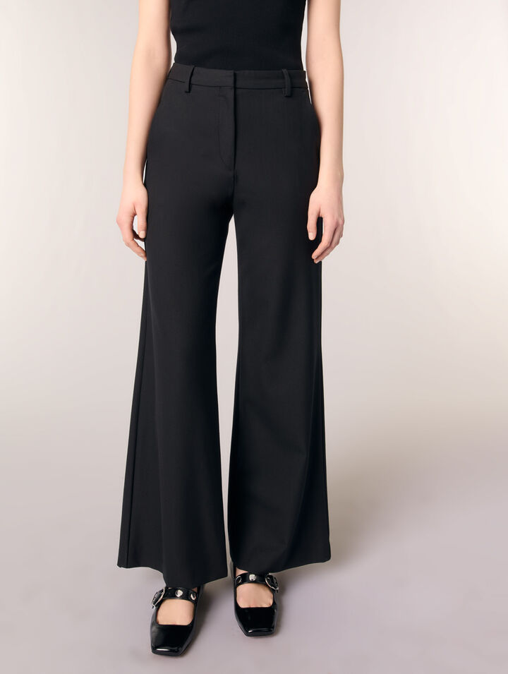 Flared trousers