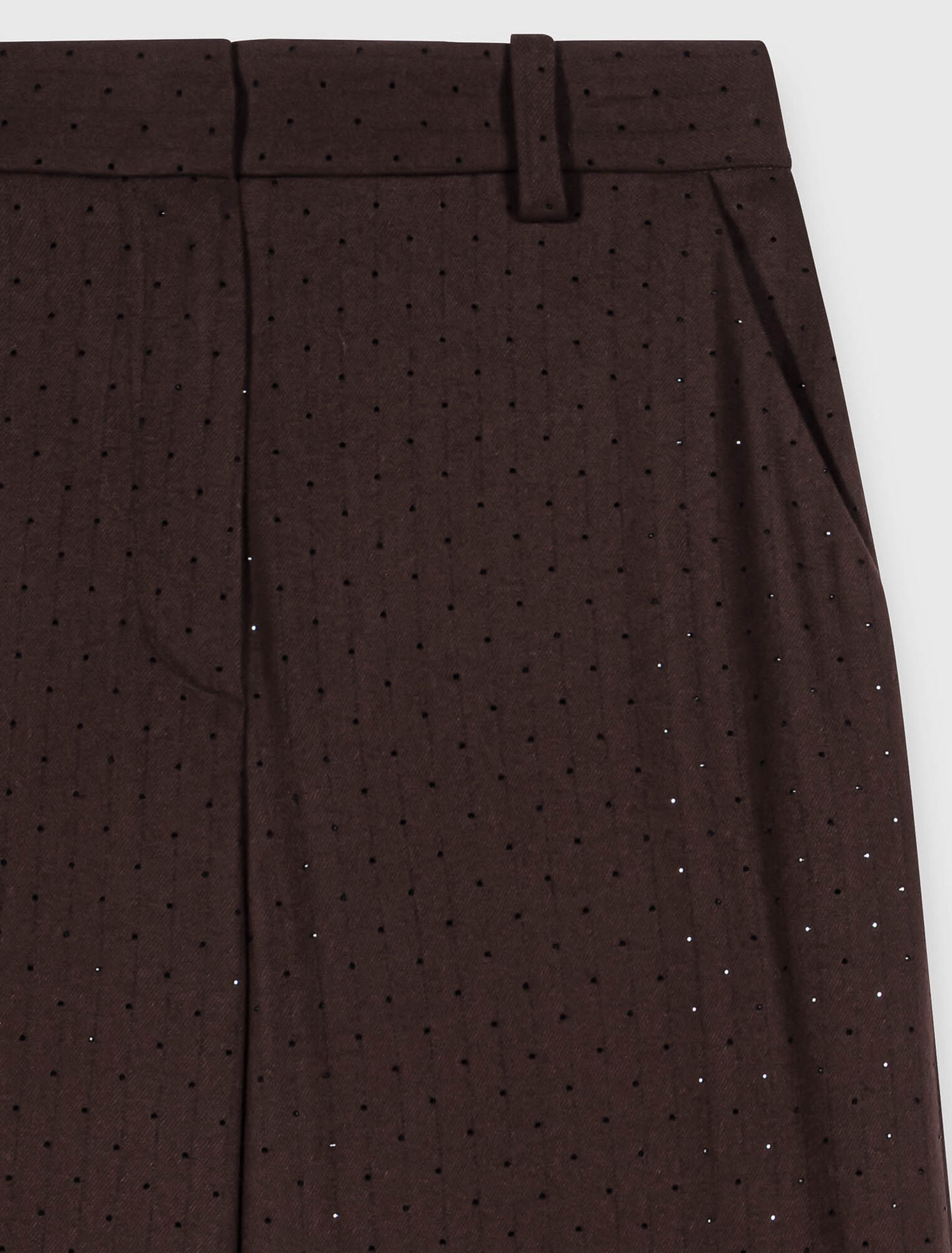 Rhinestone suit trousers