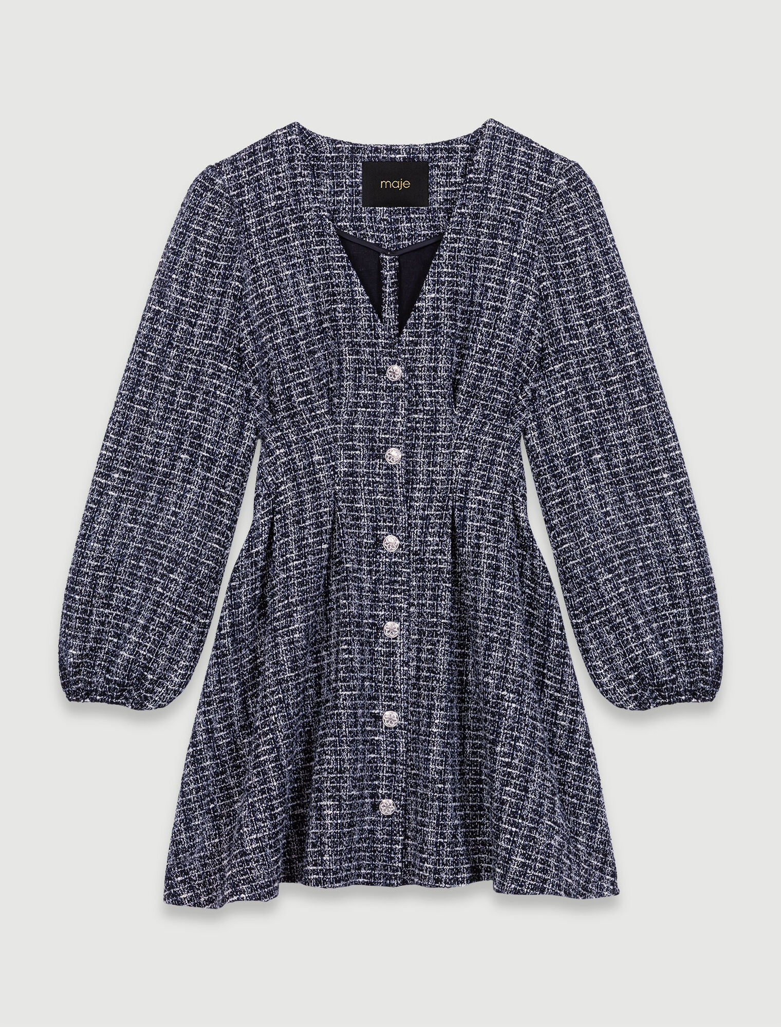 Short tweed dress