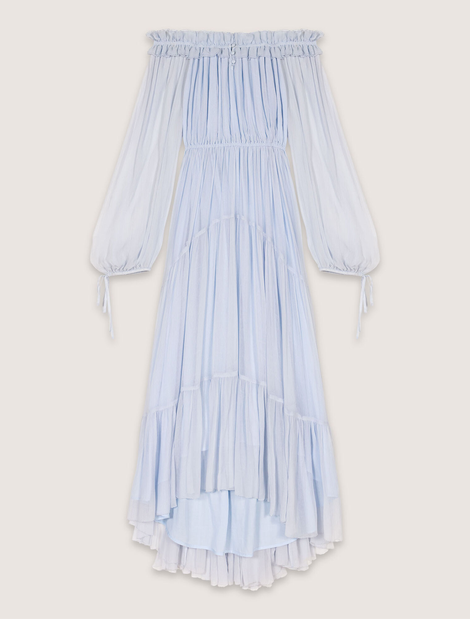 Chiffon maxi dress