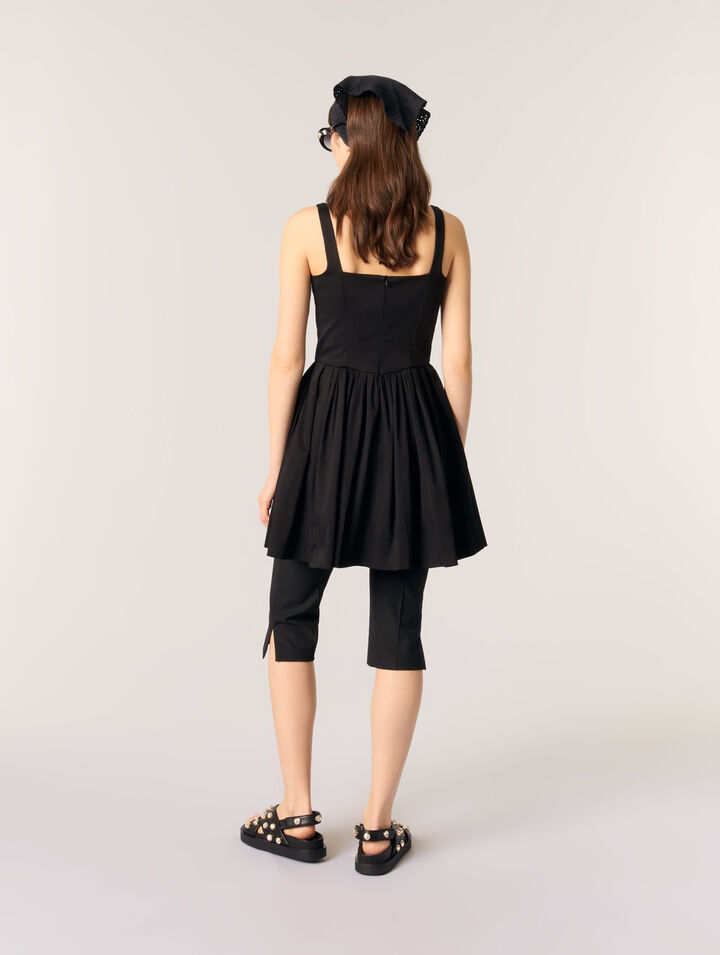 Short cotton dress
