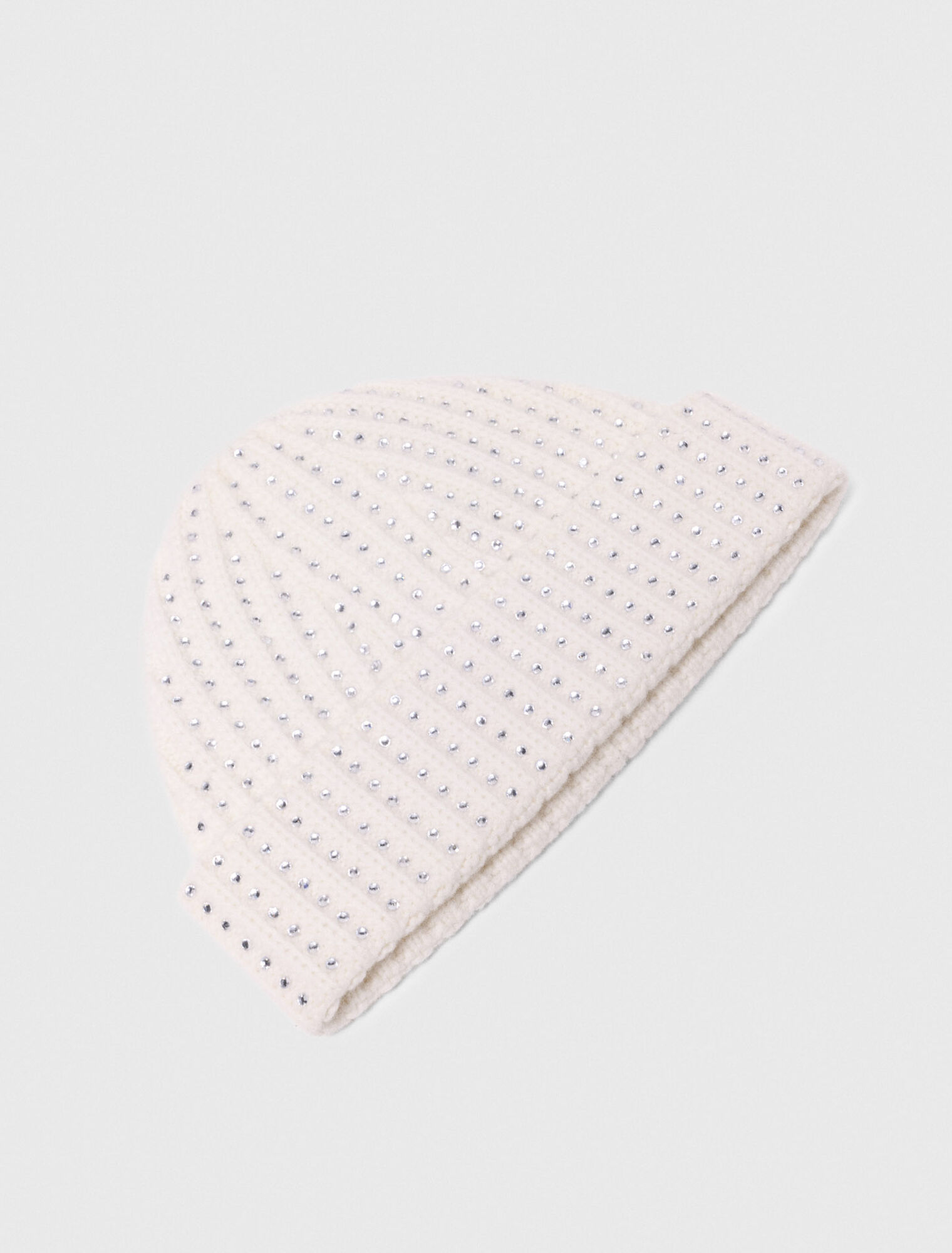 Wool and rhinestone hat