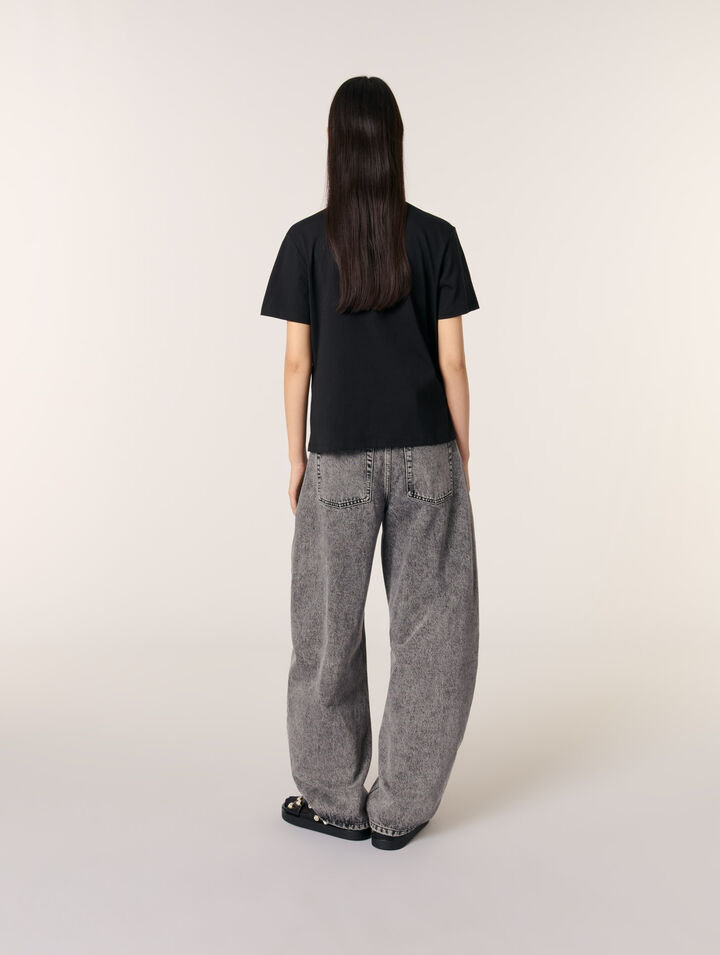 Embroidered T-shirt