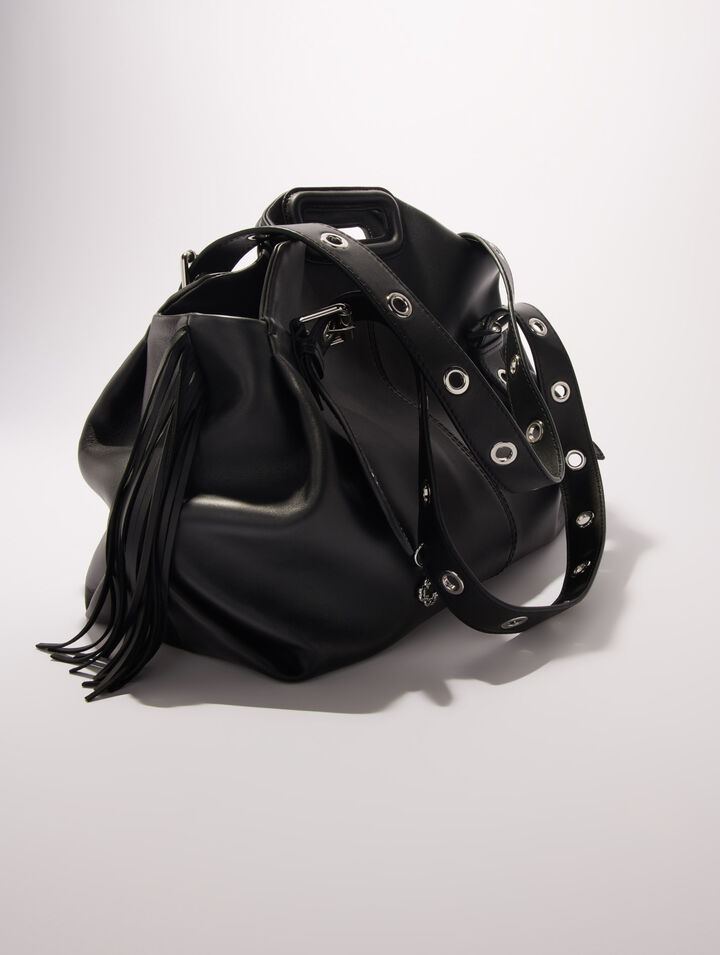 Plain leather Miss M XL bag