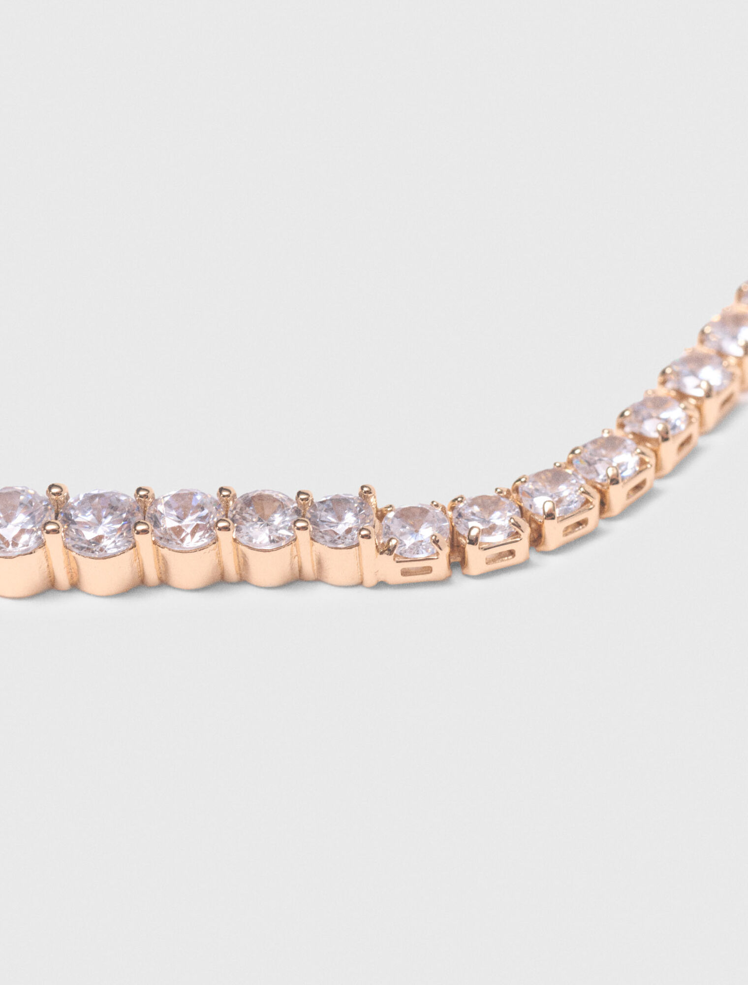 Cascade diamanté necklace