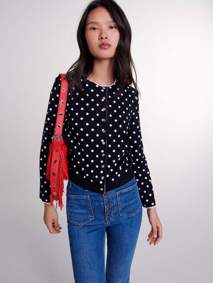 Fancy knit cardigan