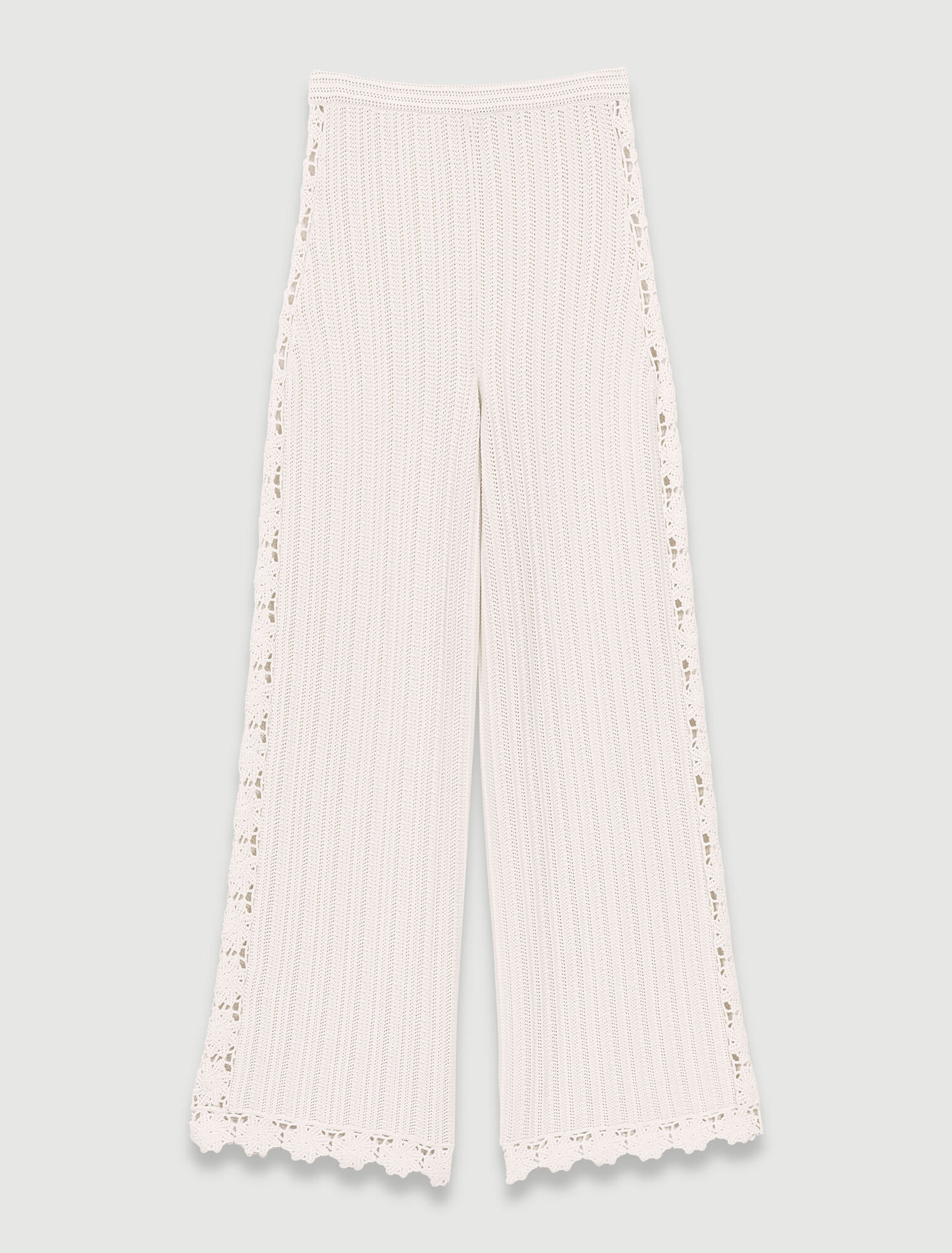 Knit trousers