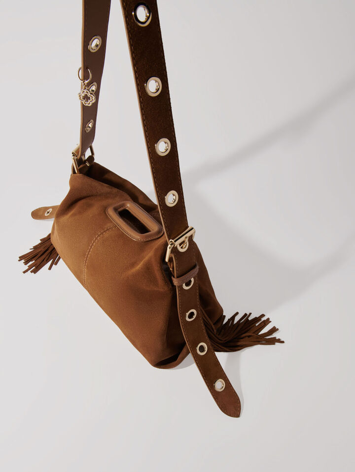 Suede Miss M bag