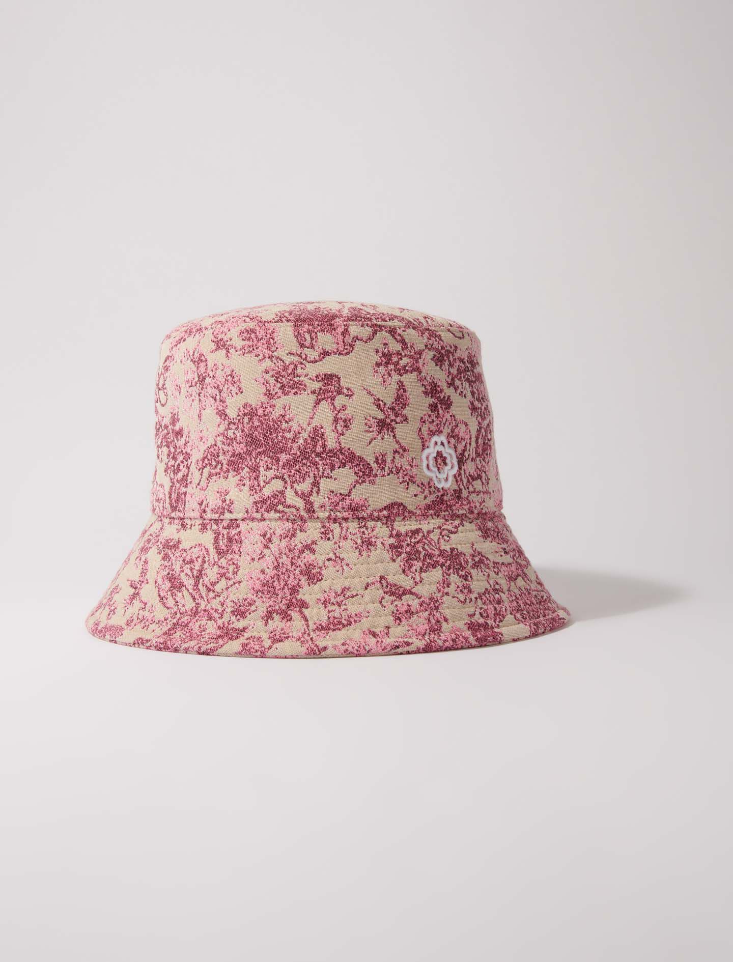 Pink dior bucket hat sales