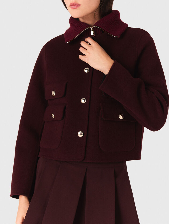 Knit collar