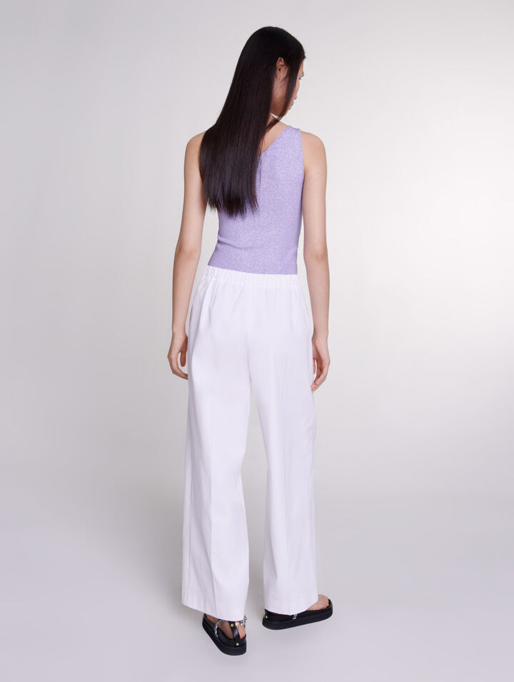 Wide-leg trousers