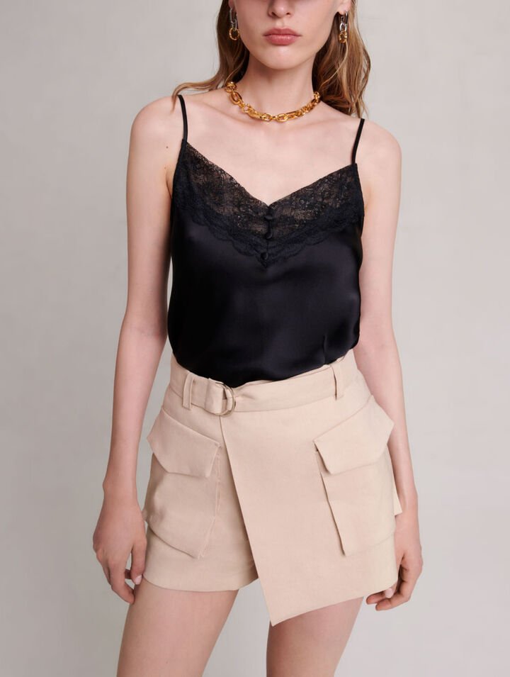 Asymmetric shorts