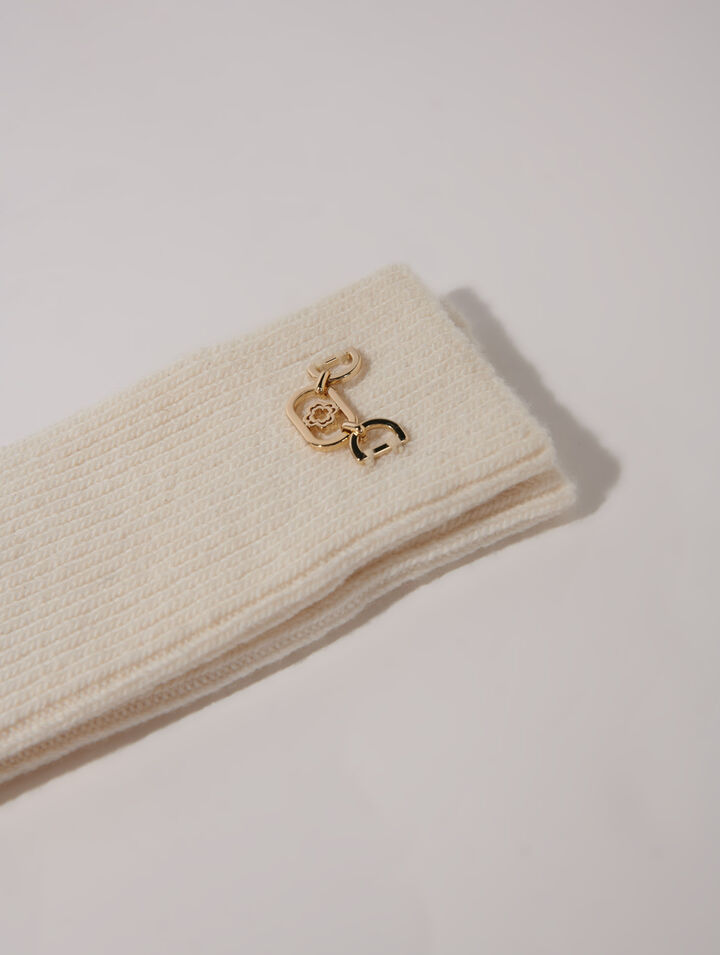 Wool mix knee-high socks