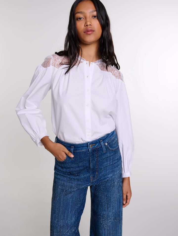 Lace shirt