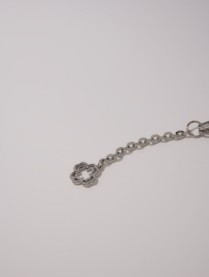 Clover logo chain belt