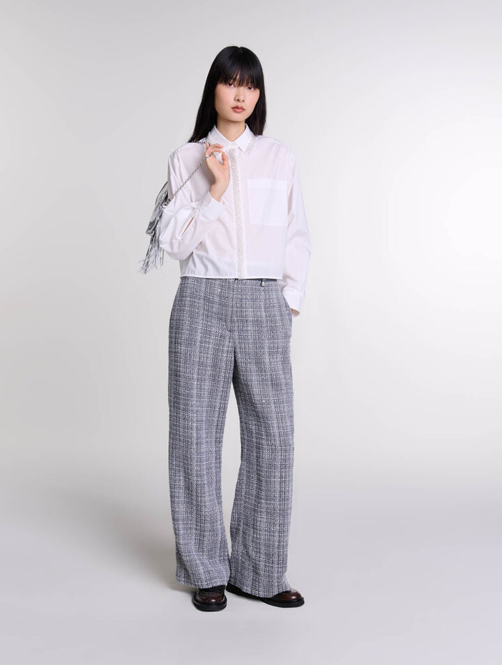 Tweed trousers