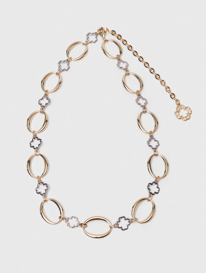 Clover link jewellery belt