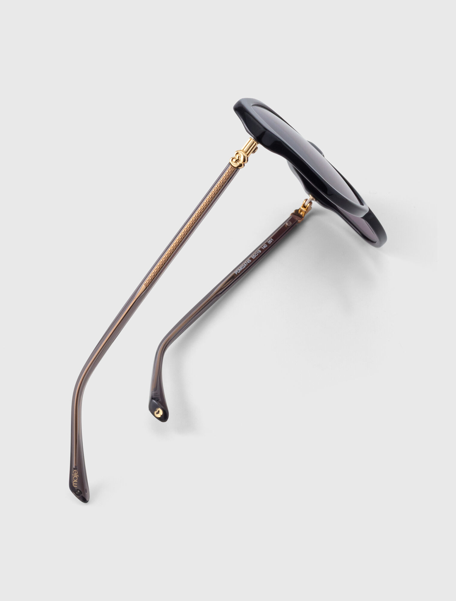 Oversized acetate glasses