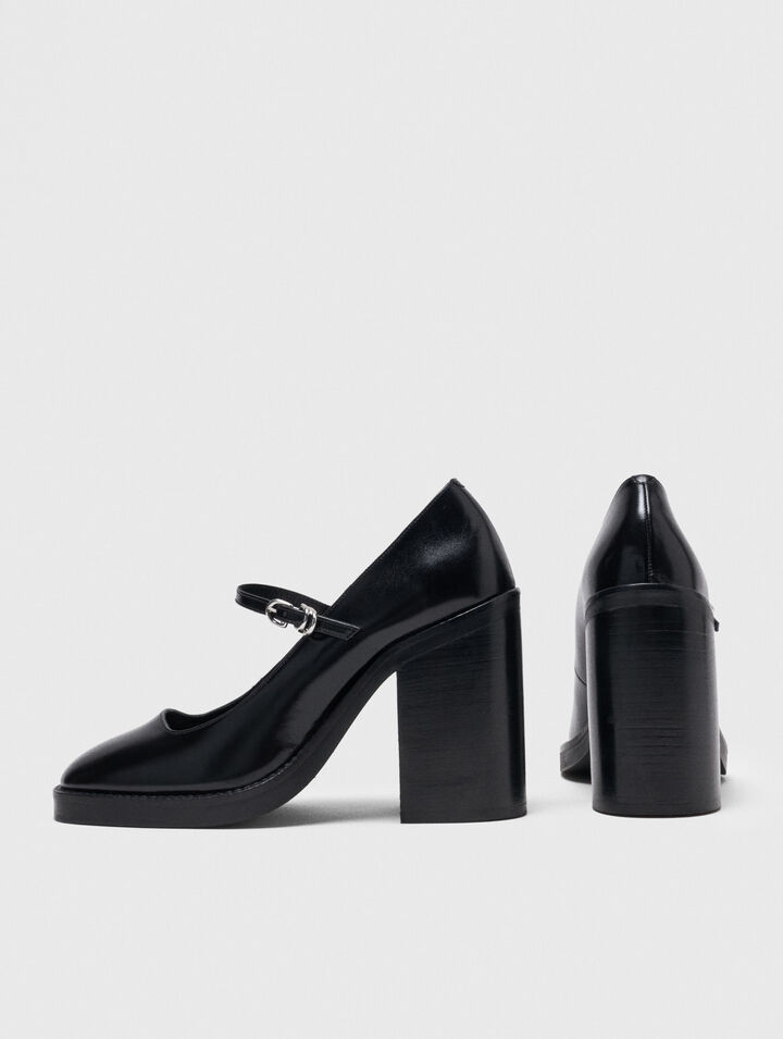 Leather Mary Janes