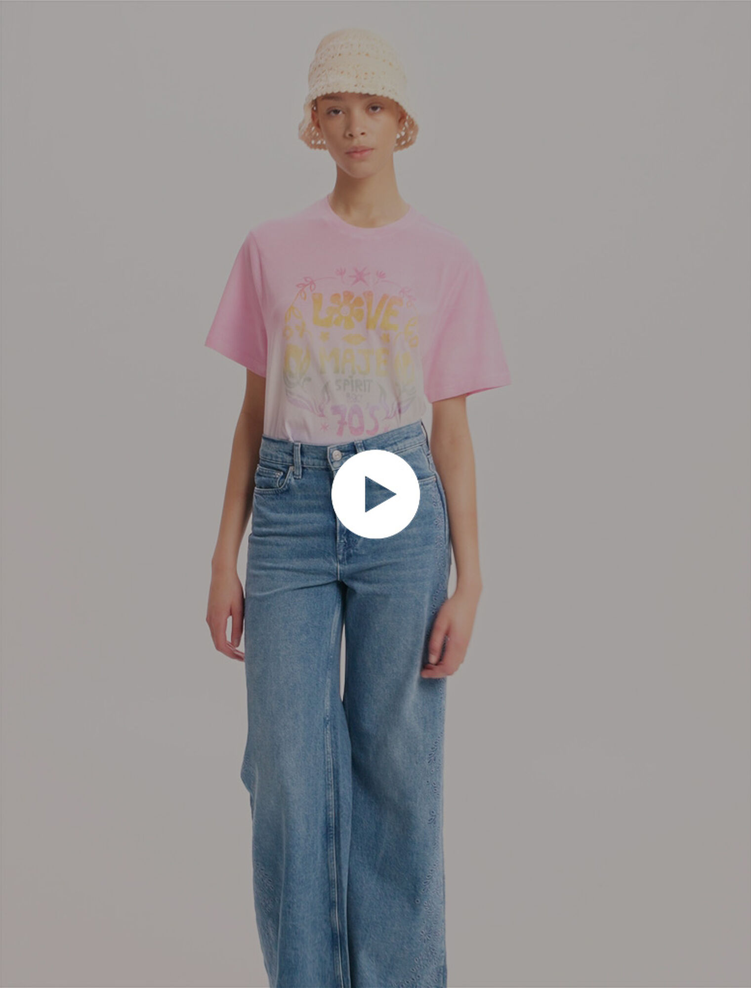 Embroidered jeans