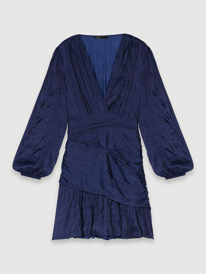 Short draped dress