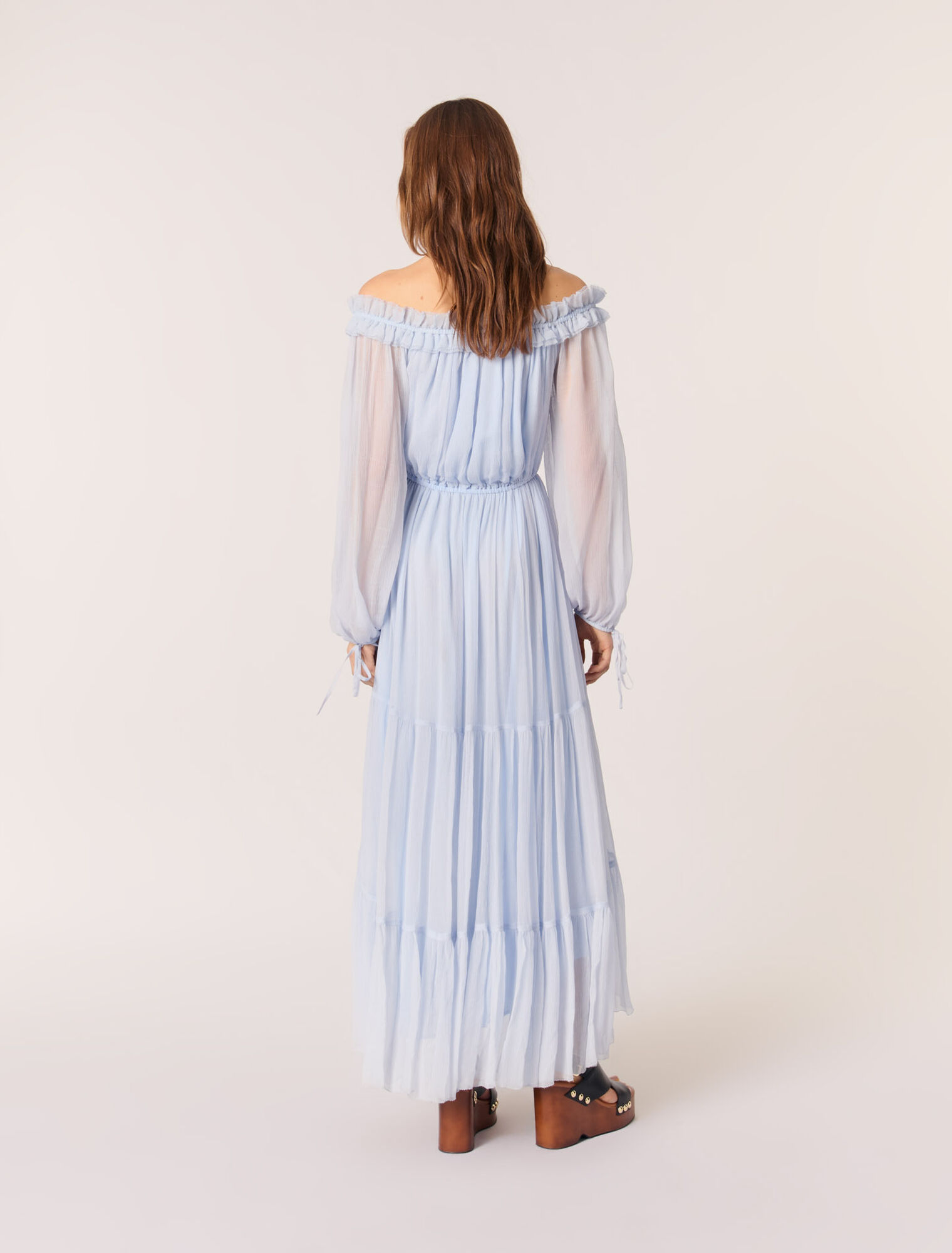 Chiffon maxi dress