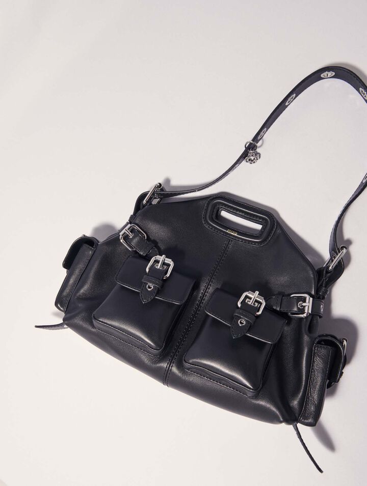 Miss M cargo bag in leather