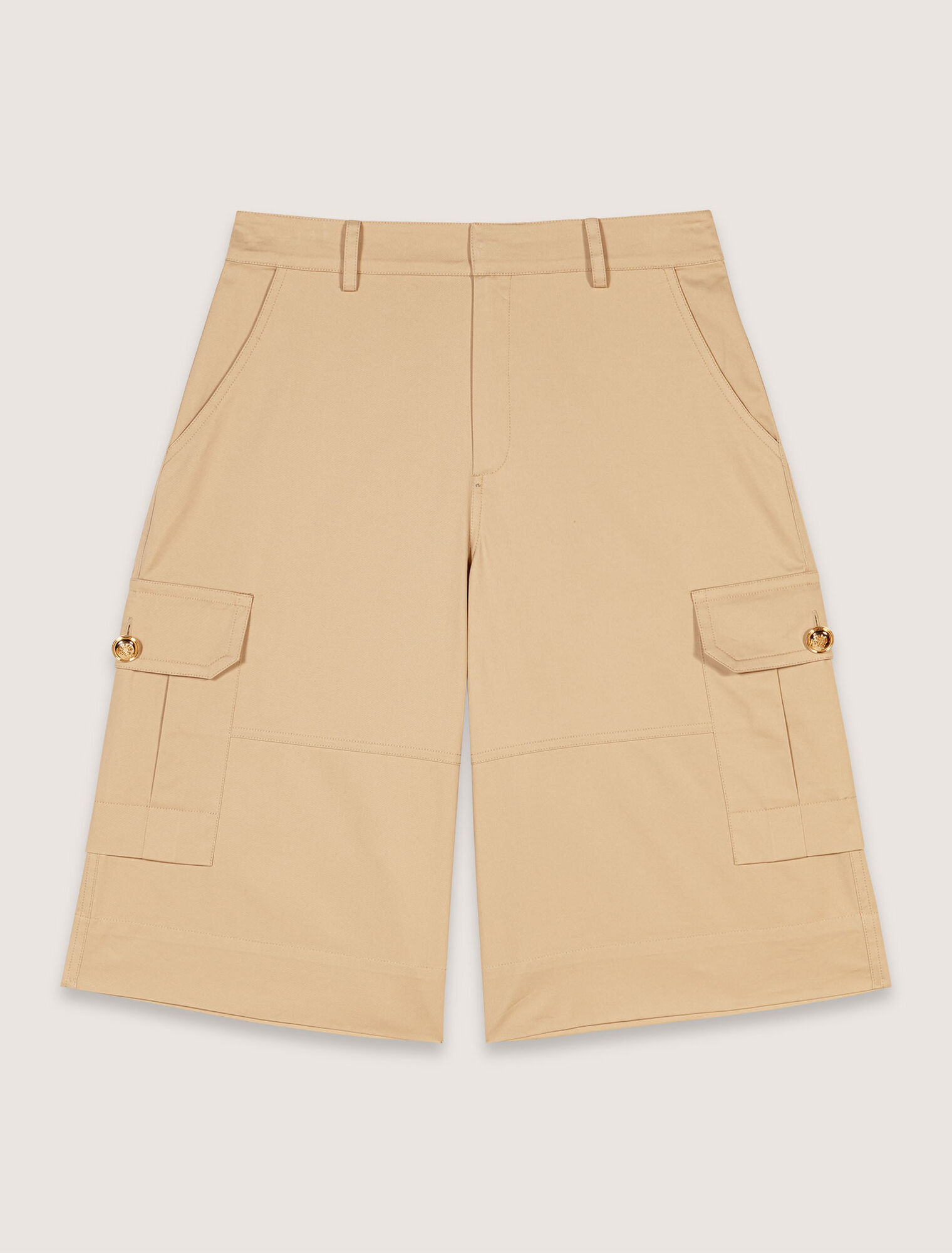 Cotton Bermuda shorts