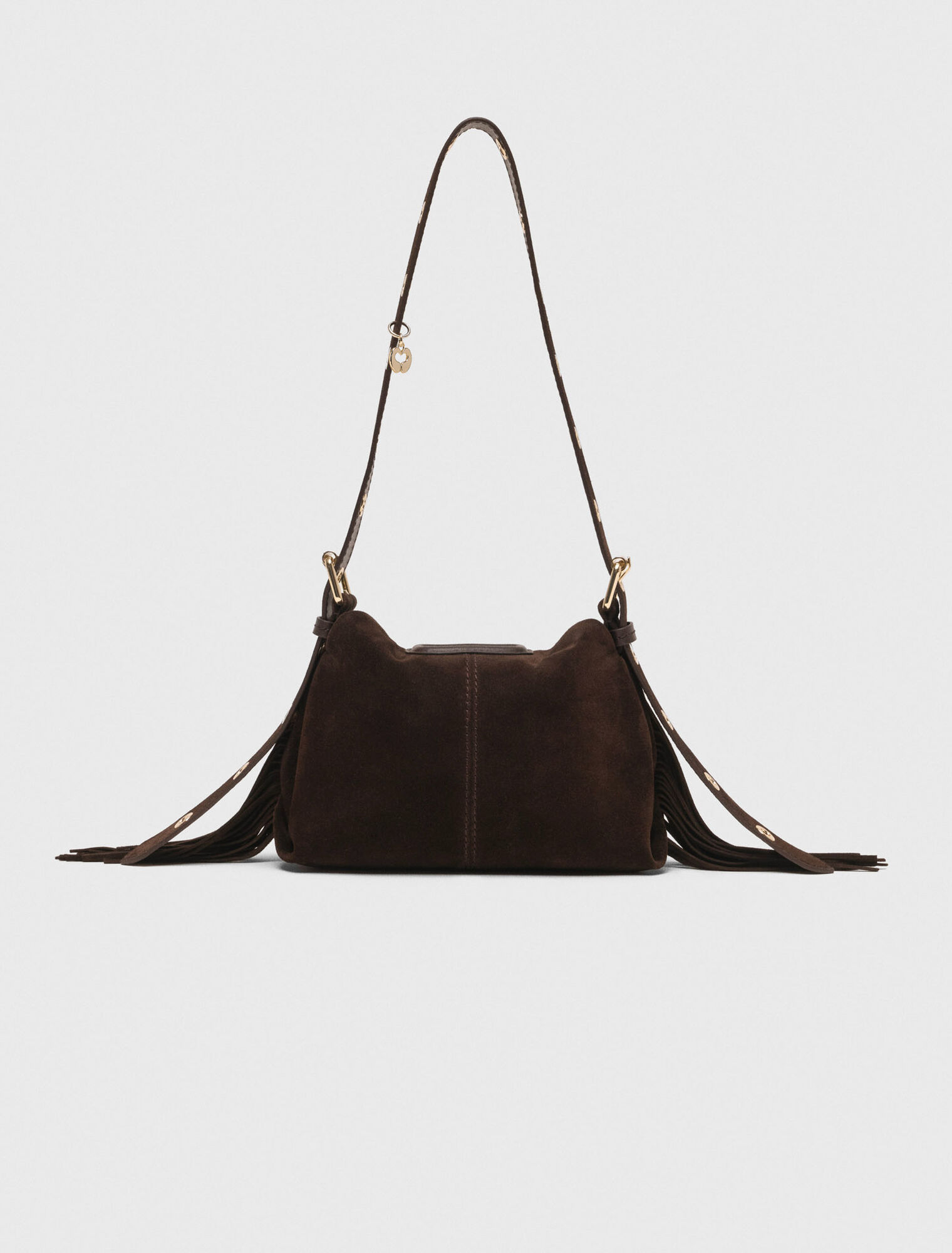Miss M mini suede leather bag