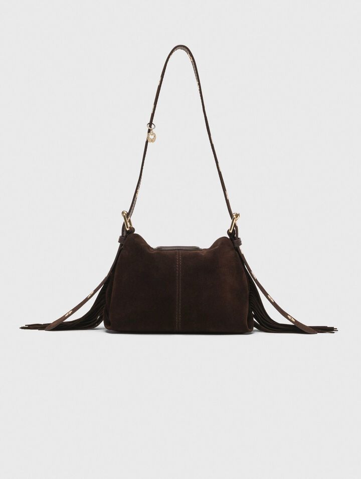 Miss M mini suede leather bag