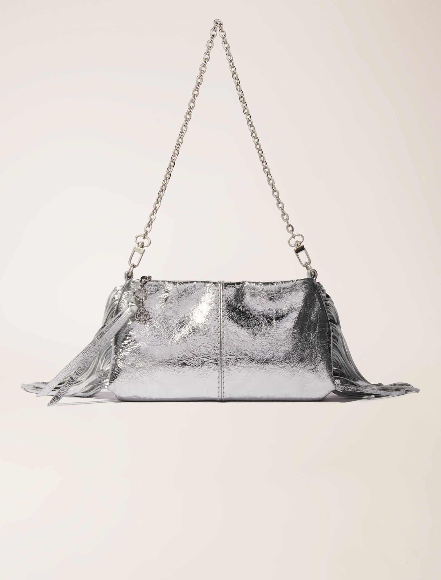 Miss M leather clutch bag