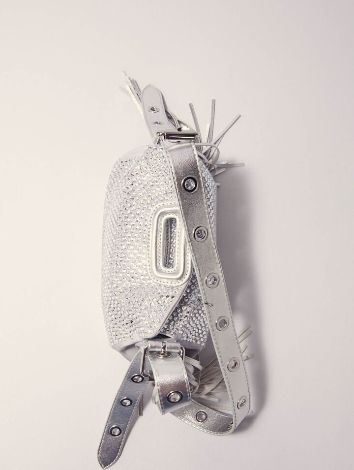 Miss M Mini rhinestone bag