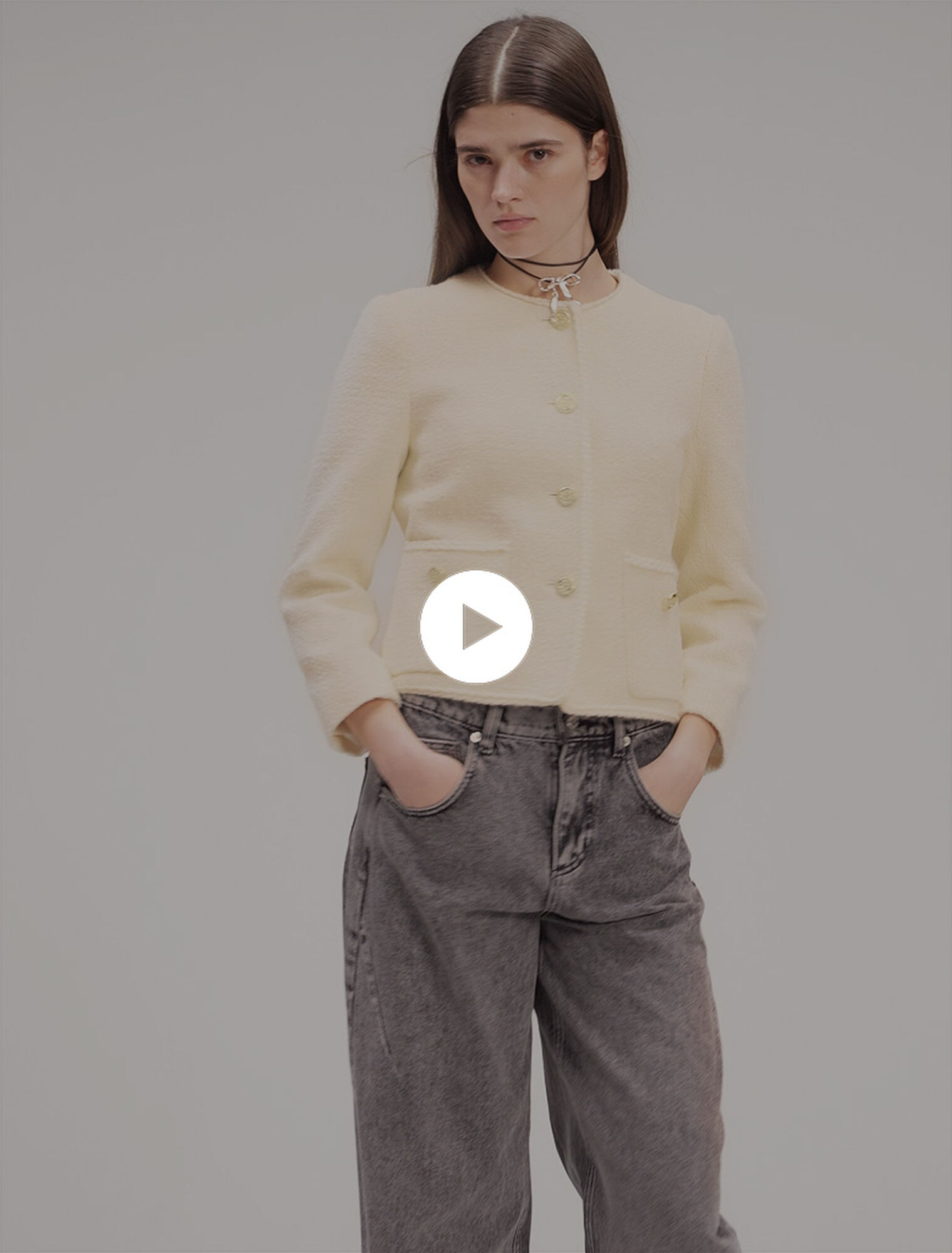 Belted jacket
