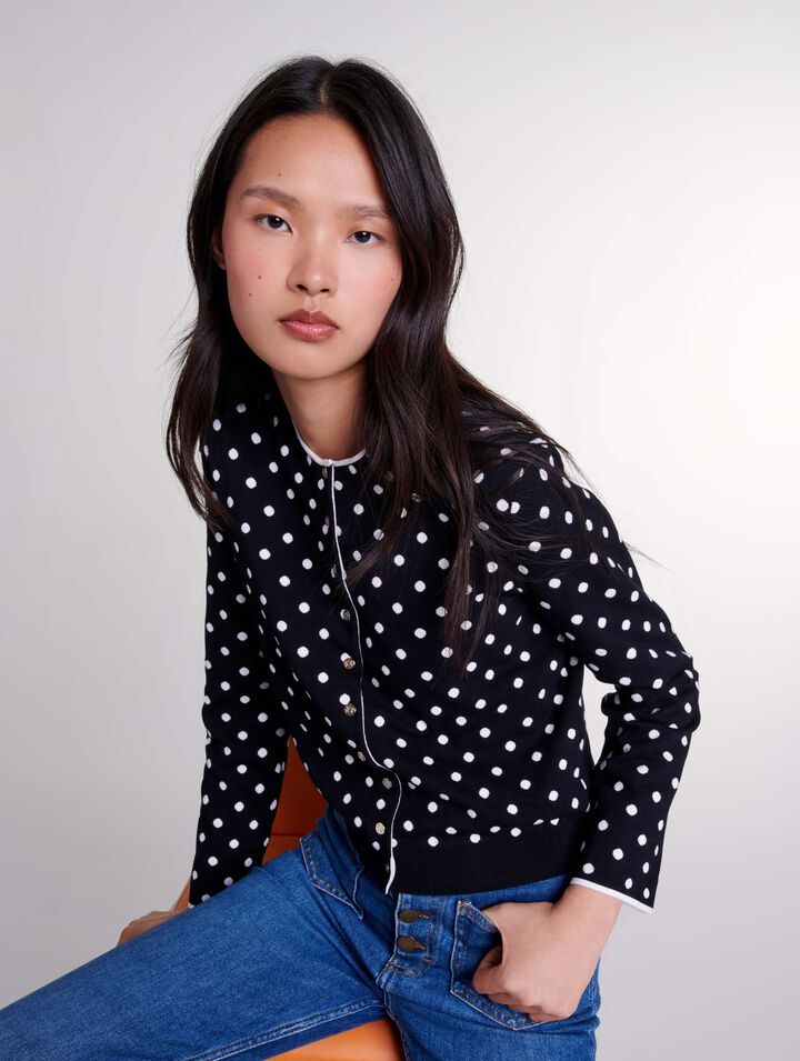 Fancy knit cardigan