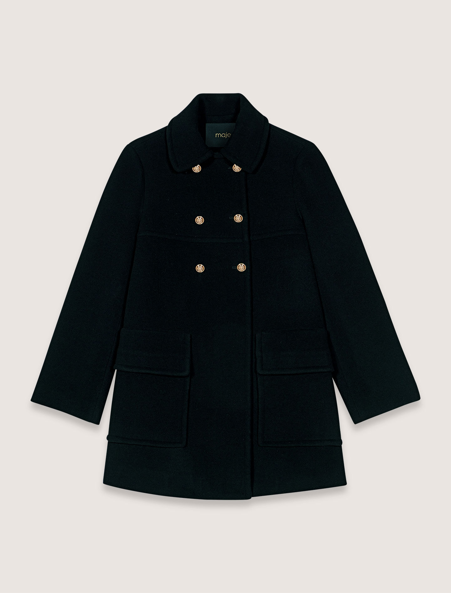 Wool blend coat - Wool coats | Maje