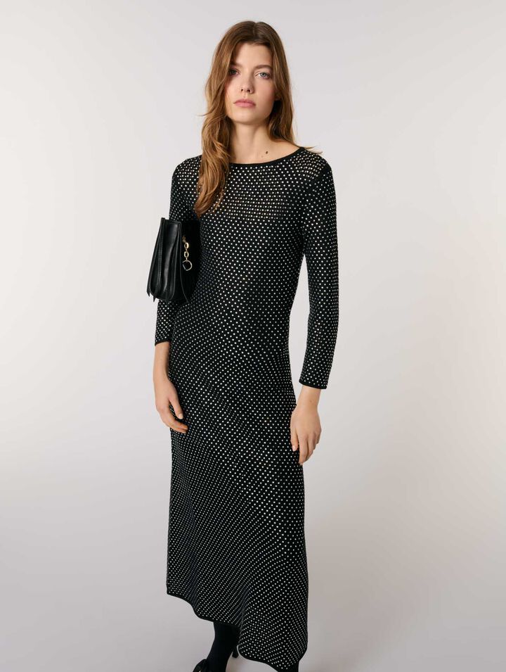 Rhinestone maxi dress