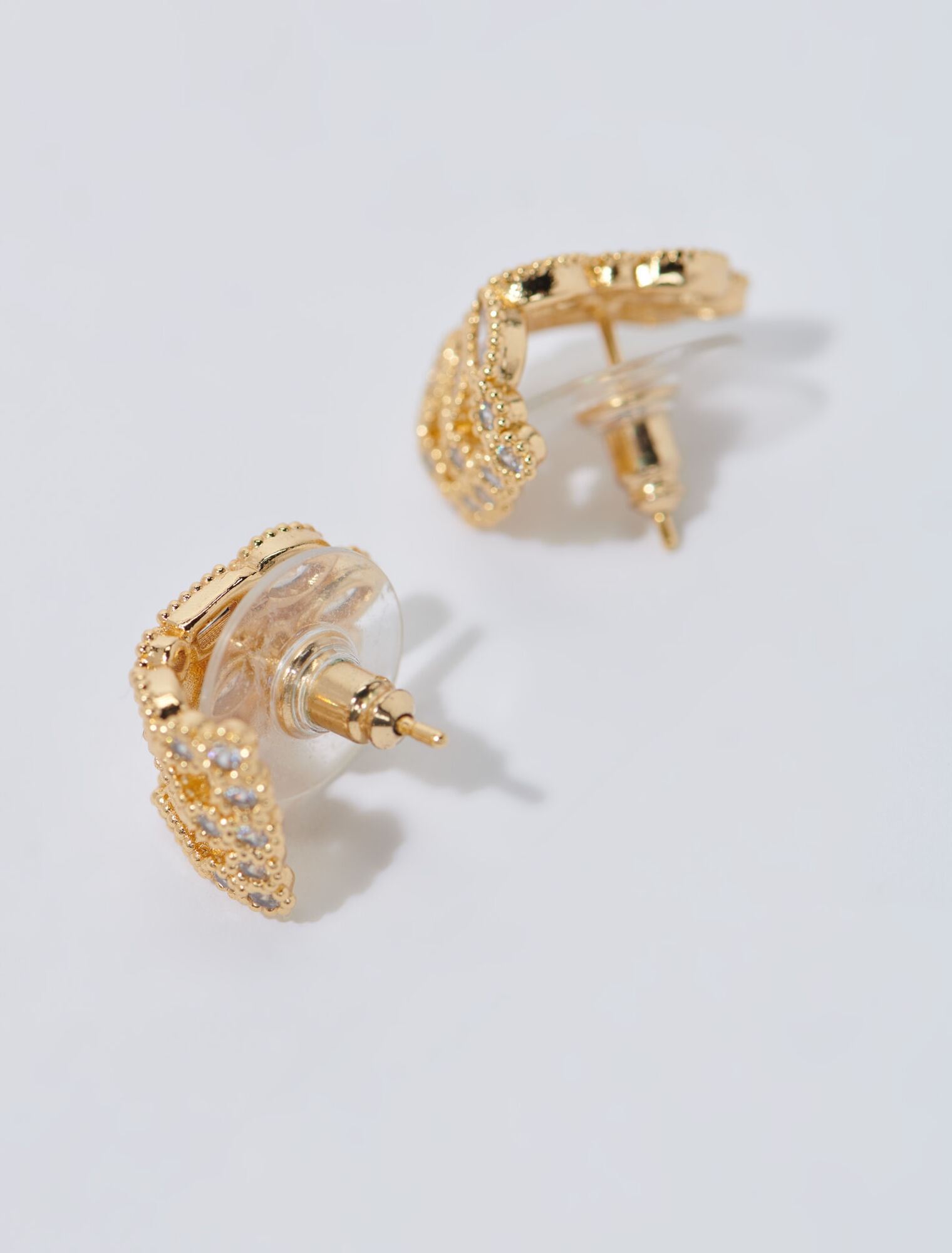 Rhinestone earrings