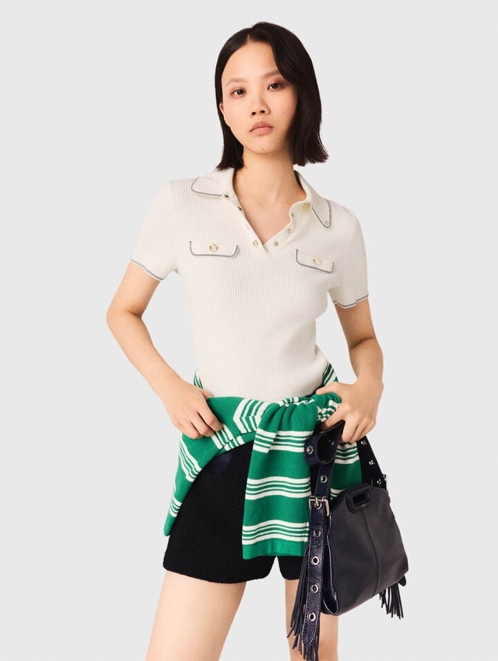 Short-sleeve polo shirt