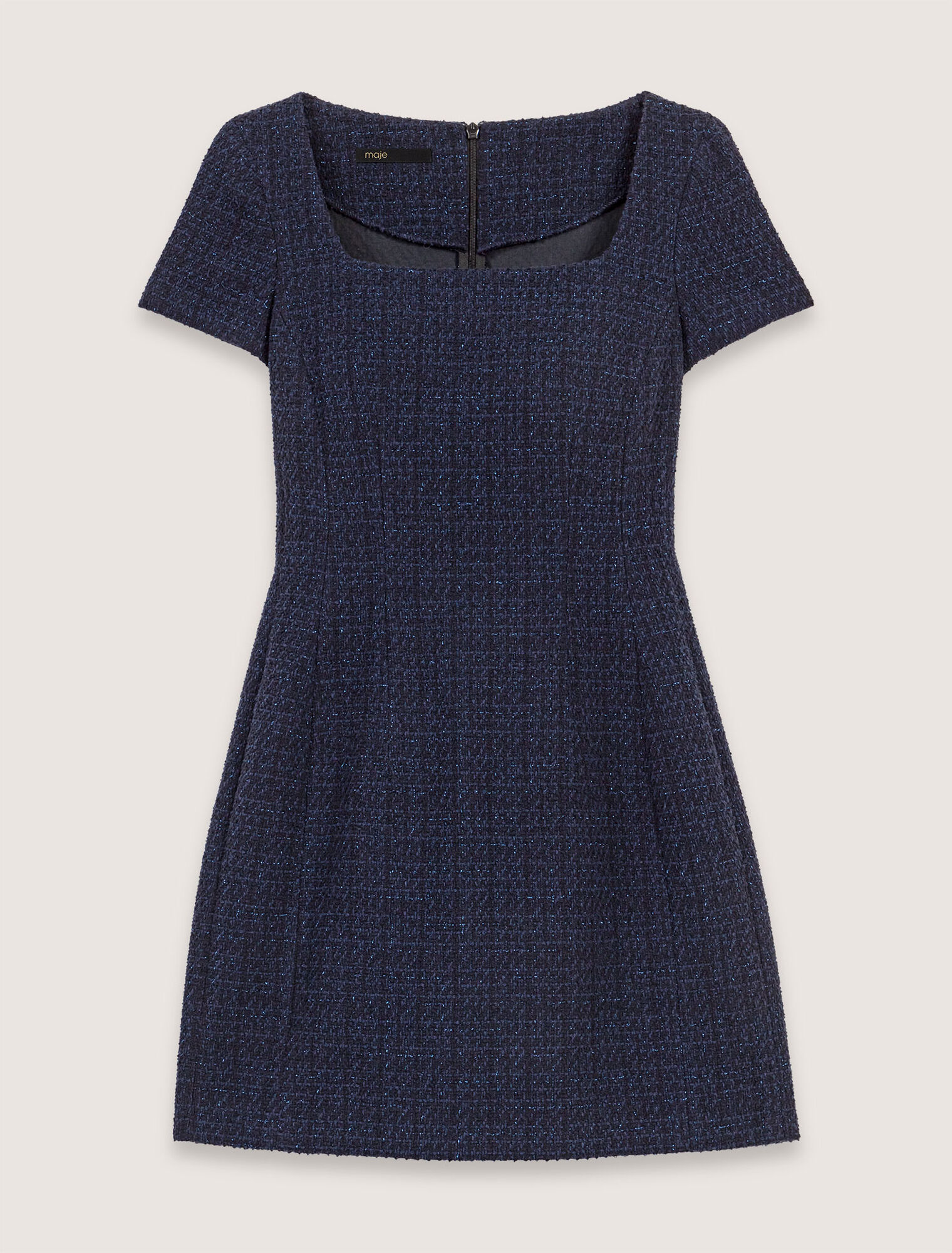 Short tweed dress