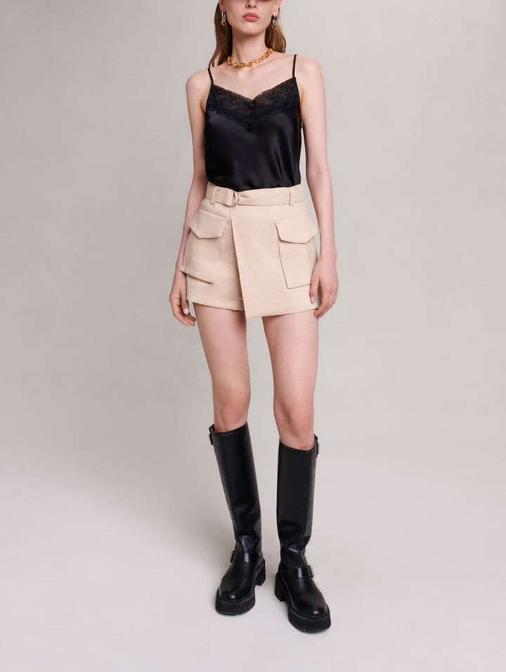 Asymmetric shorts