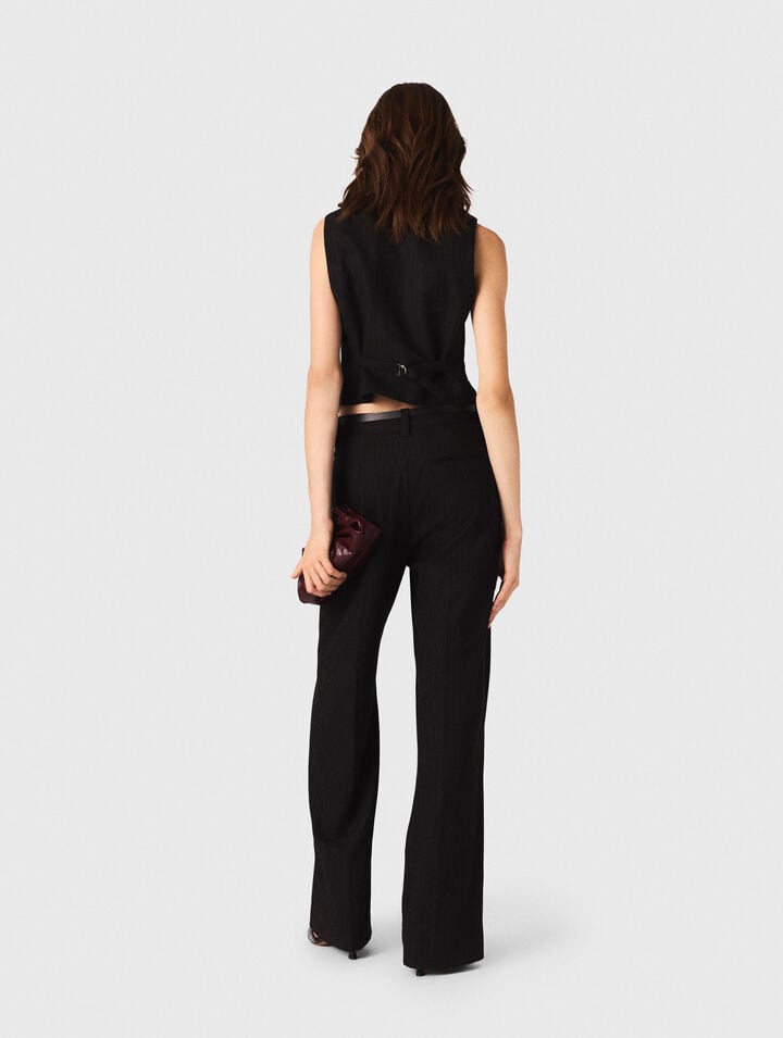 Diamanté tailored jacket