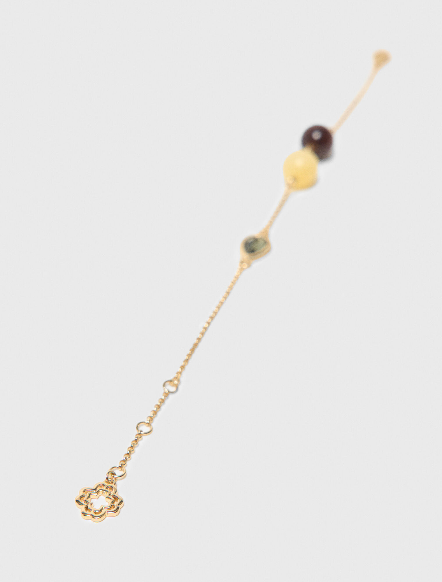 Bracelet with pearl and rhinestone