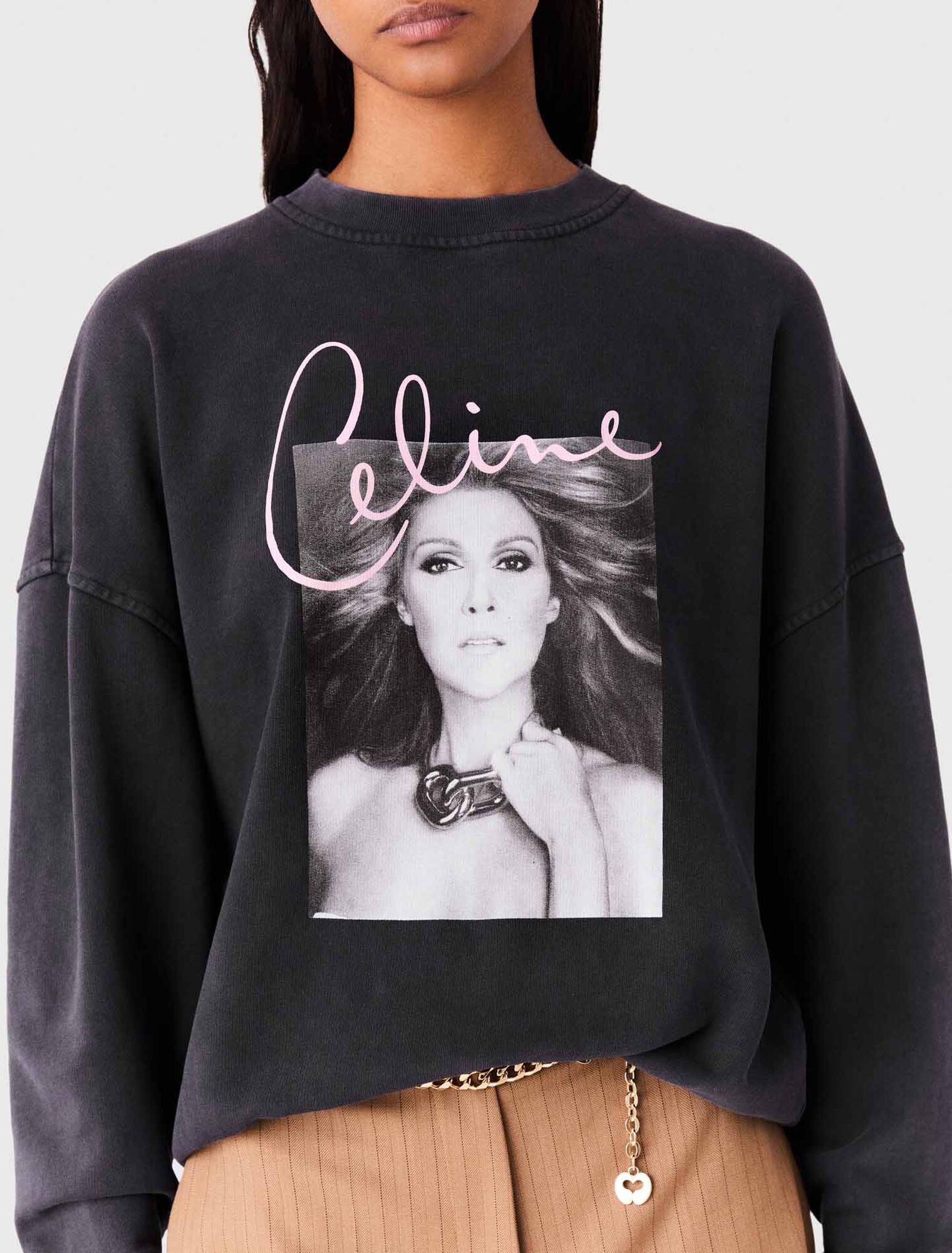 Maje x C&eacute;line Dion sweatshirt