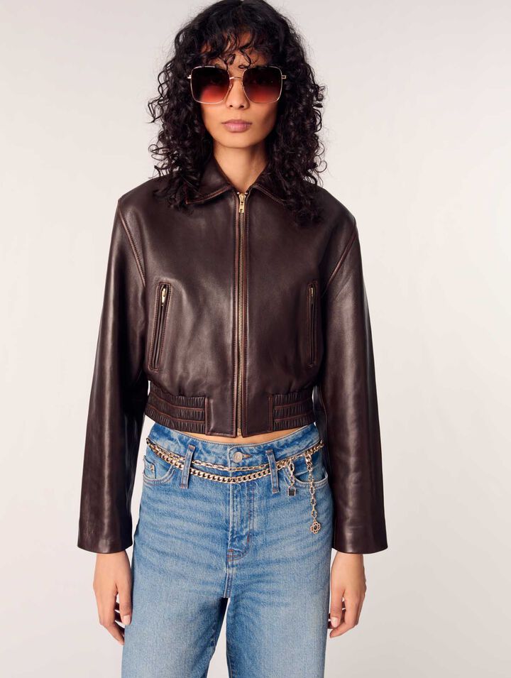 Vintage leather jacket