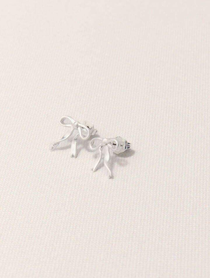 Small bow earrings