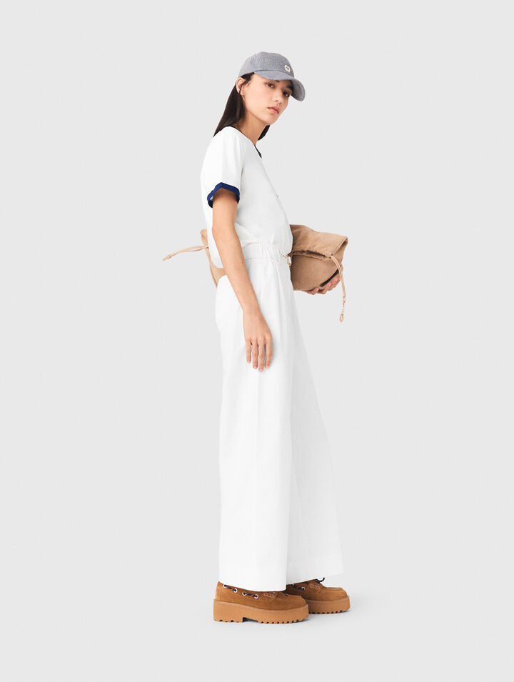 Layered-look T-shirt