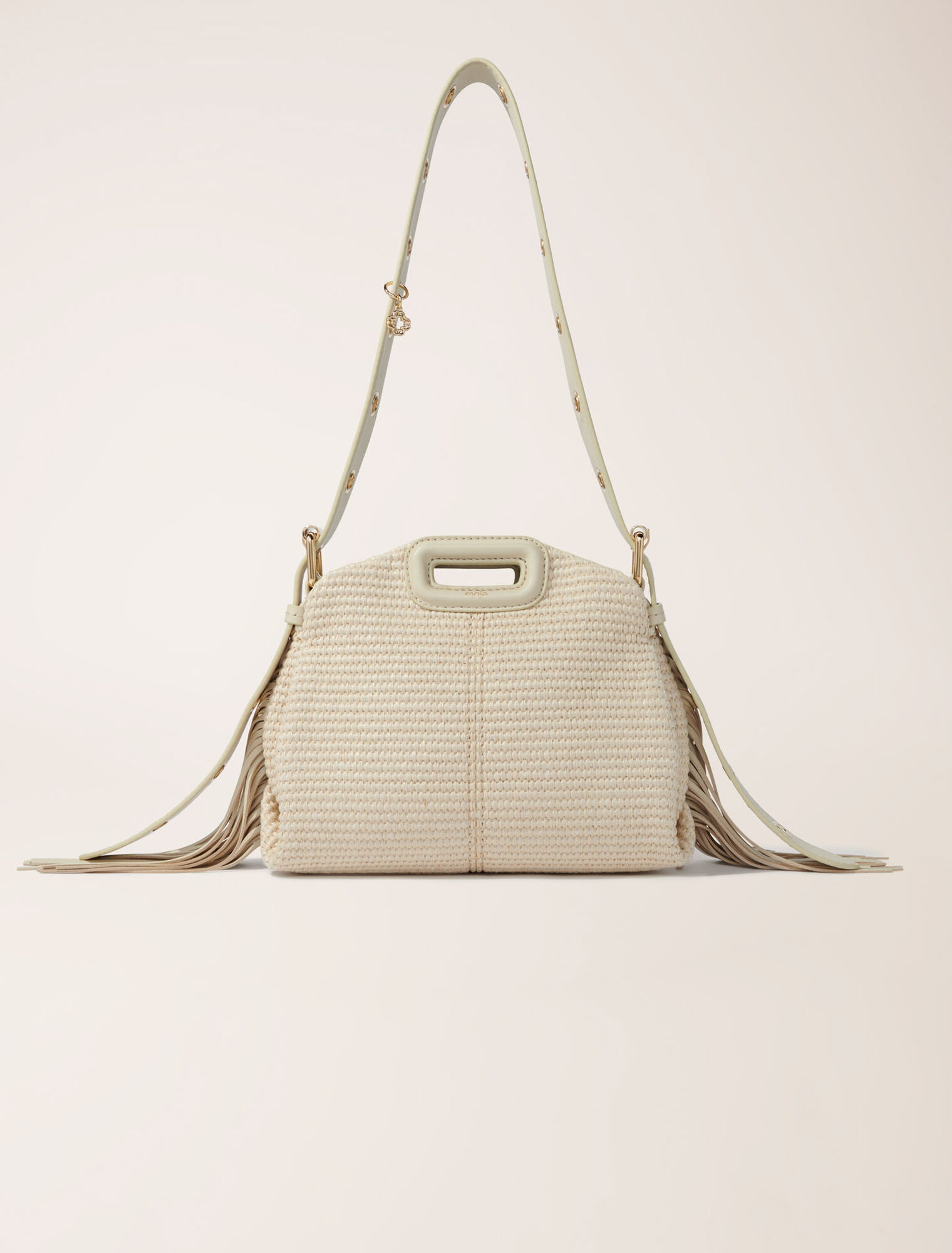 Raffia effect Miss M Mini bag