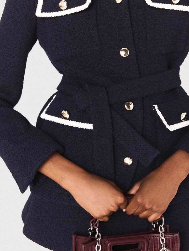 4-pocket tweed jacket